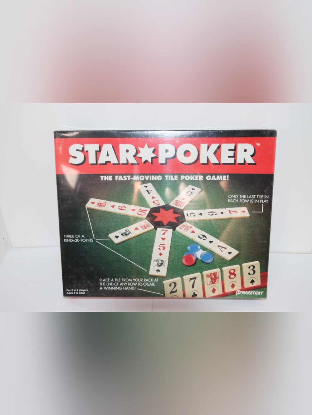 Star Poker By Pressman- Factory Sealed